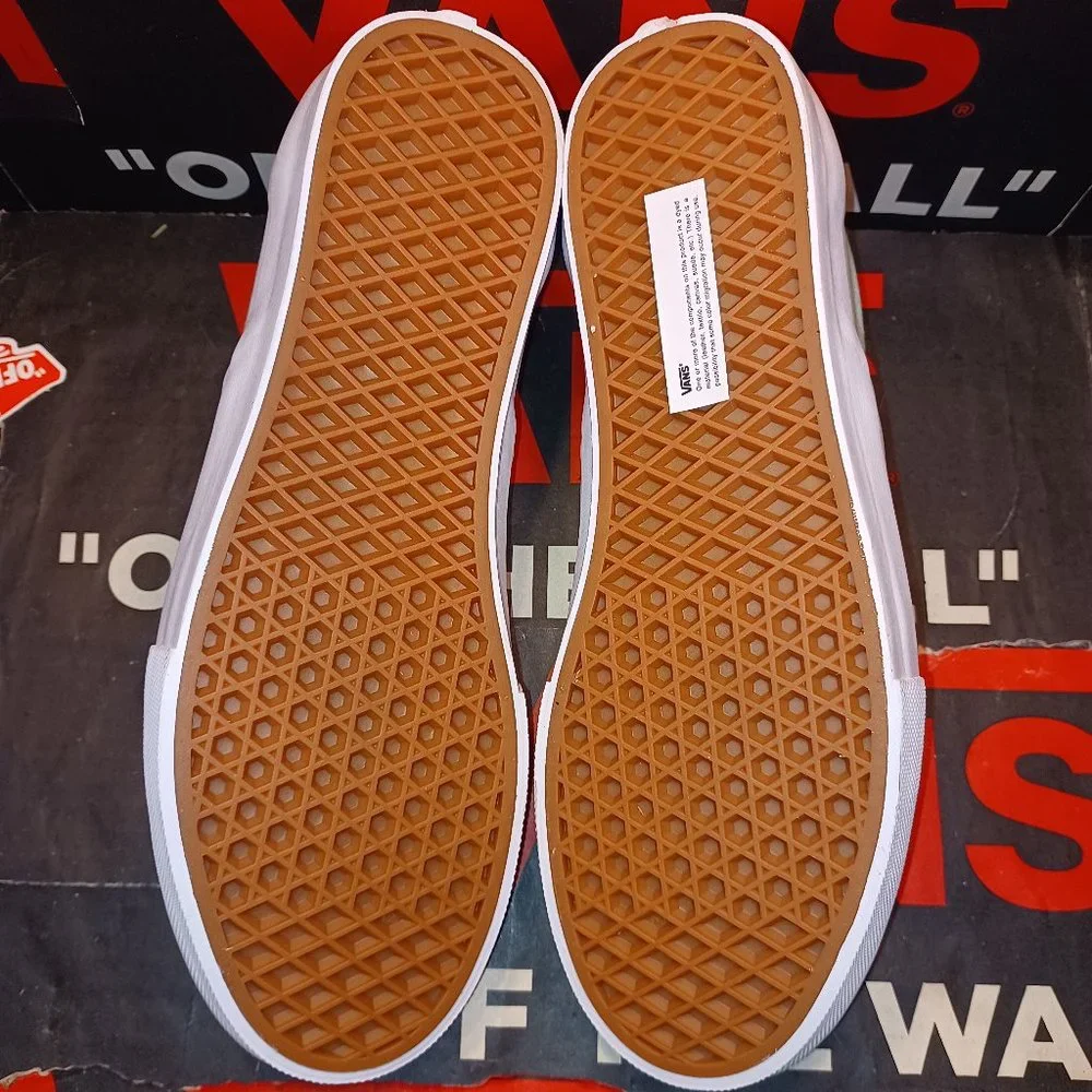 Vans Skate Slip On Mint Green Black Size US 11.5 Men New VN0A5FCAM2T Sneakers